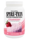 NaturesPlus SPIRU-TEIN, Fragola - 4.5 lbs - Protein Shake a base vegetale - Non OGM, Vegetariano, Gluten Free - 60 Serve