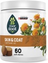 EverRoot di Purina Skin e Coat Dog Supplements Soft Chews - 10.6 oz. Canister