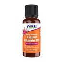 NOW Integratori alimentari, Vitamina liquida D-3, Forza extra, Supporto strutturale*, 1-Oncia