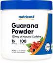 Nutricost Guarana Estratto di polvere 100 grammi per bottiglia - Natural Brazilian Herbal Caffeine Energizer Supplemento