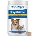 Doc Roy’s GI Synbiotics Probiotics & Prebiotic Granules for Dogs & Cats – Integratore Digestivo & Immune per la Salute con Culture Live, BgMOS & Beta Glucans – Pollo Flavor – 454g Granules