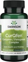 Swanson Controlled Release Curqfen Curcumin/Fenugreek Complex 60 Veg Capsule