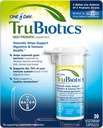 TruBiotics Daily Probiotic 30 Capsule - Gluten Free, Soy Free Digestive + Immune Health Support Supplemento per Uomini e Donne (Pack of 3)
