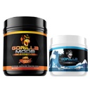 Gorilla Mode Pre Workout (Orange Rush) + HydroPrime Glycerol Pre Workout - Stack completo per Hyper-Hydration, Pompa, Potenza, Endurance e termoregolazione