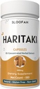 Haritaki capsule di frutta 500mg | 10:1 estratto polvere naturale Haritaki (Terminalia chebula) | Non-OGM, Gluten-Free Herbal Supplement | Capsule Comodi per il benessere (180 conteggio (Pack of 1))