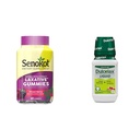 Senokot Integratore Dietetico Gummies Lassativo, Estratto di Senna Naturale, Lassativo Liquido Gentle & Dulcolax, Stimolant Lassativo Libero per Rilievo Confortevole, Sapore di Ciliegia, 12 oz.