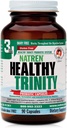 Integratore di Probiotici della Trinità sana - 90 capsule di Gel Latticini e Gluten Free - Migliorare la salute intestinale e digestiva, 30 miliardi di CFU - Lactobacillus Acidophilus, Bifidobacterium, Bulgaricus