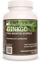 Alimentazione di Remedy Ginkgo Biloba | 1.000 mg, 60 capsule vegane Integratore alimentare di erbe | Fornitura di due mesi