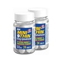 Distribuzione DBI - MiniThin - Bottiglia Ephedrizine 24ct di Efedrizine da 25 mg - 2 Pack