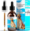 Vitamine di cane Liquido, 13-In-1 Cane Multivitamin Extra Forza per migliorare Digestivo & Immune del cane, Pelle & Cappotto, Bone & Joint Health, 60 Ml Natura Cane Vitamine e Supplementi per tutto il età taglia di pezza Cane