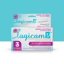Lagicam 3 giorno trattamento di infezione del lievito vaginale per le donne, iniziare a lavorare il 1 ° giorno, Miconazole Nitrate, Antifungal Crema allevia prurito e irrigazione, 3 applicatori monouso & crema (1 pacchetto)