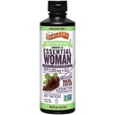Integratore liquido della menta del cioccolato della donna essenziale di Barlean da Flaxseed, olio di semi di Primrose & Soia Isoflavones, Omega 3 6 9 e GLA, equilibrio ormonale & capelli sani e pelle, 16 oz