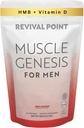 Muscolo Genesi HMB e vitamina D3 Supplemento con clinicamente studiato myHMB, calcio e VIT C – 5000mg Per Serving – promuove il recupero, la massa muscolare magra e l'invecchiamento sano negli uomini