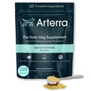 Supplemento della polvere del cane senior & Food Topper – 63 Ingredienti per la salute congiunta, del fegato, dell'immunità e del cervello – Multivitamina di longevità quotidiana con glucosamina, probiotici e olio di pesce | 120 Scoops