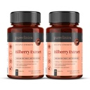 pureclinica Bilberry Extract 10.000mg x 360 compresse (2 bottiglie) - 10 X Più Anthocyanidins w/ 5mg Black Pepper Extract