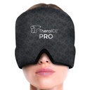 TheraICE Migraine Relief Cap PRO, Headache Relief Cap, Ice Face Mask, Cold Compress Head Wrap per Tension Headache Relief, Stress & Hangover, FocusZone Technology Fornisce raffreddamento e pressione extra