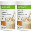Herbalife Formula 1 Nutritional Shake Mix - Confezione da 2, 500g Ogni - Herbalife Shake - Herbalife Protein Powder - Herbalife Weight Loss Meal Sostituzione (Banana - Banana)