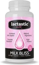 Lactastic® Milk BlissTM - Integratore di Lattazione Organica ad alta potenza - Moringa Organica, Cardo Latte, Radice Passionflower & Valerian - 60 Capsule Vegan