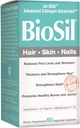 BioSil di Fattori Naturali, Capelli, Pelle, Unghie, Supporta la crescita sana e la forza, Collage Vegan, Elastin e Keratin Generator, 60 Capsule