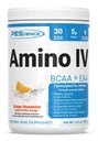 PEScience Amino IV BCAA & EAA Powder, Aminoacidi essenziali, Taurina, Elettroliti per l'idratazione e il recupero del muscolo, Zucchero Libero per uomini e donne, Post Workout - Orange Dreamsicle - 30 Serve