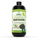 Herbal Secrets Black Seed Oil Supplemento | 16 Oz | 5 G Per Serving | Non-GMO | Gluten-Free | Made in USA