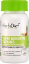Herbadiet Digestive Enzyme Supplements | Bromelain & Papain Extract 500mg Capsules | Proteolytic Enzymes con Lipase Lactase Amylase (60 capsule)