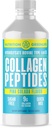 Peptidi di collagene liquido idrolizzato concentrato 9000mg capelli, pelle, supplemento di salute delle unghie zucchero gratis