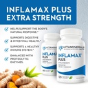 Vitaminerals® 121+ Inflamax® Plus | Quercetin | Enzymes Proteolytic | Ginger | Cappucci di verdure