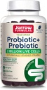 Jarrow Formulas Probiotic+ Prebiotico Integratore alimentare, Salute Digestiva, Gut Flora+Immune Health - 2 miliardi di CFU - 2 Strains Studi Clinicamente - 60 Gummies - Blackberry Flavor