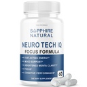 Neuro Tech IQ Brain Supplement Neurotech Iq Focus Formula Pills (60 capsule)