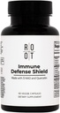 Integratore di supporto Immune per il benessere delle radici con vitamina D C K2, Quercetin e Trace Minerals da Great Salt Lake, Integratore di enzimi digestivi NAD per adulti, 60 capsule