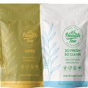 Digestivo + cura del respiro Bundle: Tea per GERD/Acid Reflux/Heartburn Aid con la cura del respiro da dentro