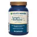 Integratore Turco Meraviglioso della Natura con BioPerine - Complesso Turco di Assorbimento Migliorato 500mg con BioPerine 5mg per Funzione Giunta, Mobilità e Comfort, 90 Capsule Turchesi Vegetariani