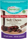 Benecol® Soft Chews - Realizzato con Clinically Proven Cholesterol-Lowering Plant Stanols - Integratore di gestione del colesterolo (120 Chews al cioccolato)