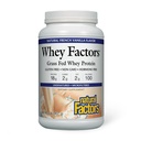 Fattori naturali Whey Factors, Vanilla francese, 2-Pound (Pack of 6)