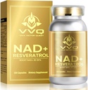 120 Capsule NAD+ Supplemento 1000 mg - Vero NAD+ & Resveratrolo,NMN alternativa per l'anti-invecchiamento