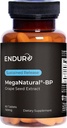 Compresse di rilascio prolungate dell'estratto del seme dell'uva di Meganatural-BP, 60 conte