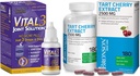 Bronson Vital 3 Joint Solution® clinicamente comprovato liquido Ginocchiera Supplemento Tart Cherry Extract 2500 mg capsule vegetariane