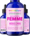 Meravigliosa Femme pianta-basato equilibrio menopausa caldi flashes supporto sollievo 100% naturale 17 erbe donne estrogeni supplemento salute Dong Quai Vitex + veloce assorbimento Tintura 2 oz. Liquidazione