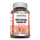 Incredibile Omega Wild Alaskan Salmon Oil Supplement | 2000 Mg per Serving | 180 Softgels | Non-GMO | Gluten-Free Made in USA