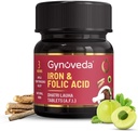 Nutranix TNA Iron Folic Acid Supplemento | Ayurvedic Blood Builder per Hemoglobin Lost in Periods | Rich in Calcium, B9, B12, Vitamina C da Amla | Aiuta in Anemia, Gravidanza | 1 Bottiglia, 60 compresse