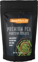 Smart for Life Pea Protein Meal Sostituzione Shake - 2 Pounds - Polvere organica di proteine della pianta ammucchiata di Vegan BCAA - Polvere proteica a base di Keto Friendly e vegetale vegetariana - Facile da digerire