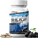 Himalayan Shilajit Capsule Uomo Donne - Pillole Integrative Acido Fulvico Premium Himalayan - Ashwagandha Turmeric Ginkgo Biloba Ginseng Cordyceps Mushroom Sting Nettle Black Pepper