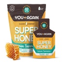 Ancora una volta Super Honey Lemon Turmeric Packets | Workout Clean Energy Gel Packs | Ciclismo, Endurance, Running Gel o Energy Snack | Paleo & Carnivore Snack | Gluten-Free | Made in USA | 8 Count
