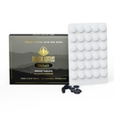Tovaglie di resina Shilajit nero, 60 conte, 200mg ciascuno, 100% puro Shilajit naturale per gli uomini e le donne con aminoacidi, 140 mg di acido Fulvico, 85 minerali di trace ionico, per il supporto immunitario, messa a fuoco, energia