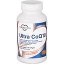 Ultra CoQ10 Coenzima Supplemento per Cardio Health, 150 mg di CoQ10 - Ubiquinone - Per 2 Softgels w/Safflower Oil & Tocopherols, 6X Migliore assorbimento per la salute del cervello e del muscolo, 120 Softgels