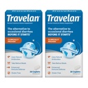 Anti Pillole di diarrea aiutano a prevenire la diarrea del viaggiatore prima di iniziare, clinicamente provata, Essenziale di viaggio, Colostrum privo di droga, Supplemento naturale digestivo e di supporto immunitario, 60 conte