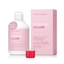 Collage svedese Deluxe | 12.500 mg Integratore liquido di collagene marino idrolizzato - 500 ml, Alimentazione 20 giorni | Acido ialuronico, Biotina e Vitamina C per supportare capelli sani, pelle, unghie | Senza zucchero
