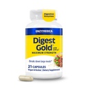 Enzymedica Digest Gold + ATPro, Formula di Enzima di Forza Massima, Previene Bloating e Gas, 14 Enzimi chiave Compresi Amylase, Protease, Lipasi e Lattasi, 21 Capsule (FFP)