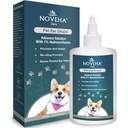 NOVEHA Pet Ear Drops con 1% Hydrocortisone | Ear Cleaner for Dogs & Cats for Earwax buildingup, No-Sting Formula, Calms Itch & Riduce Painful Ear Infections 60mL (60ml (Pack of 1))